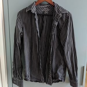 Vintage American Eagle Striped Button Down